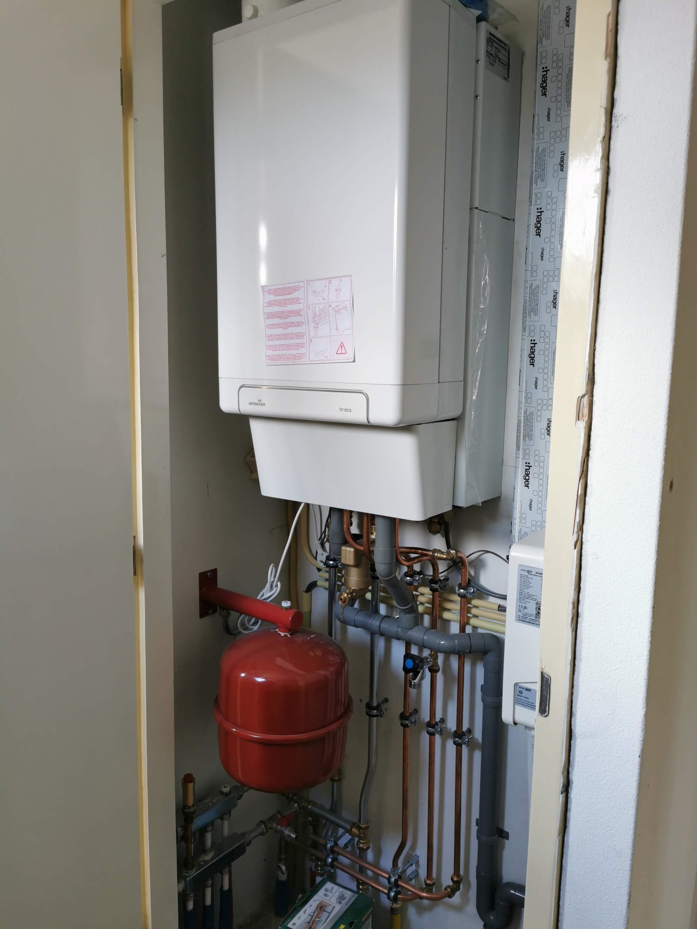 Cv-ketel met hybride warmtepomp
