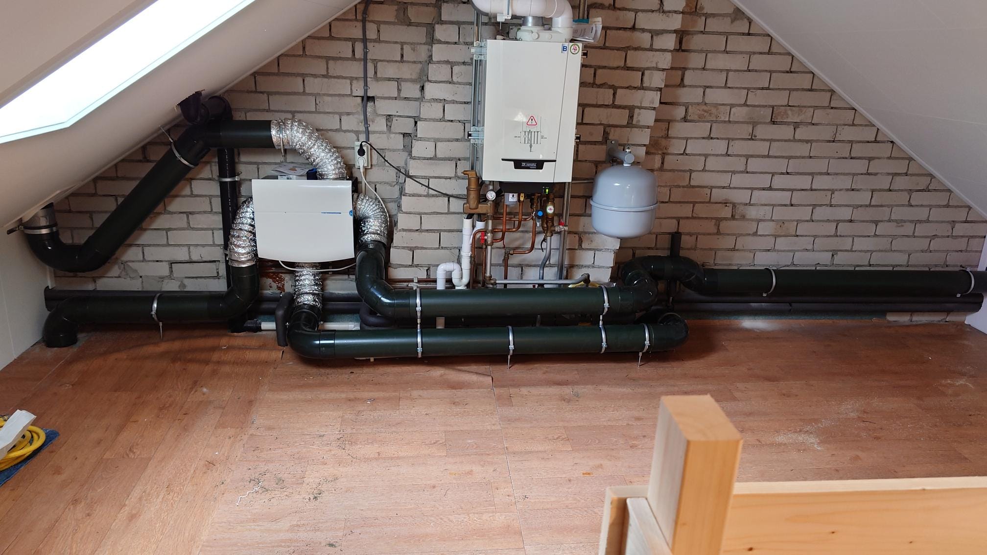 Mechanische ventilatie, Drachten